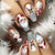 12 Sizes-24 Pcs Press On Nails Y1320