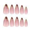 12 Sizes-24 Pcs Press On Nails JP4170