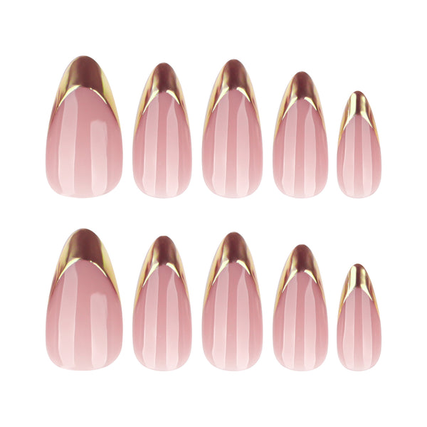12 Sizes-24 Pcs Press On Nails JP4170