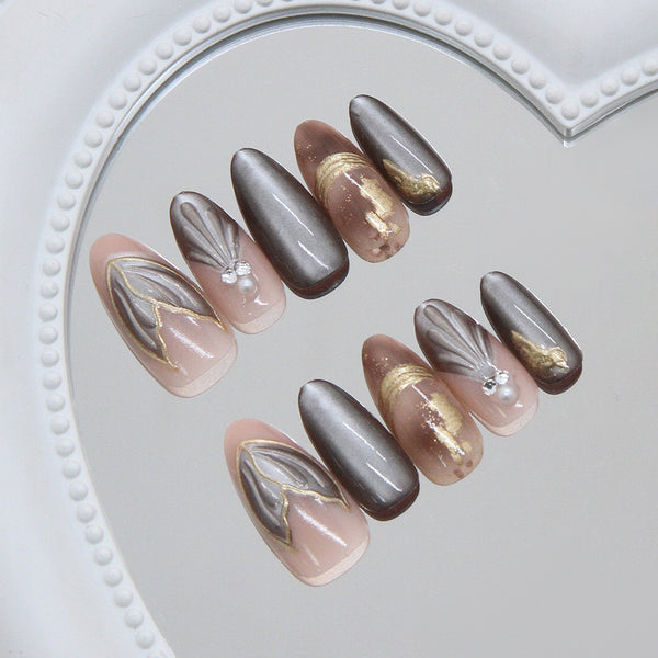 30 Pcs Press On Nails Z1219