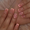12 Sizes-24 Pcs Press On Nails C631