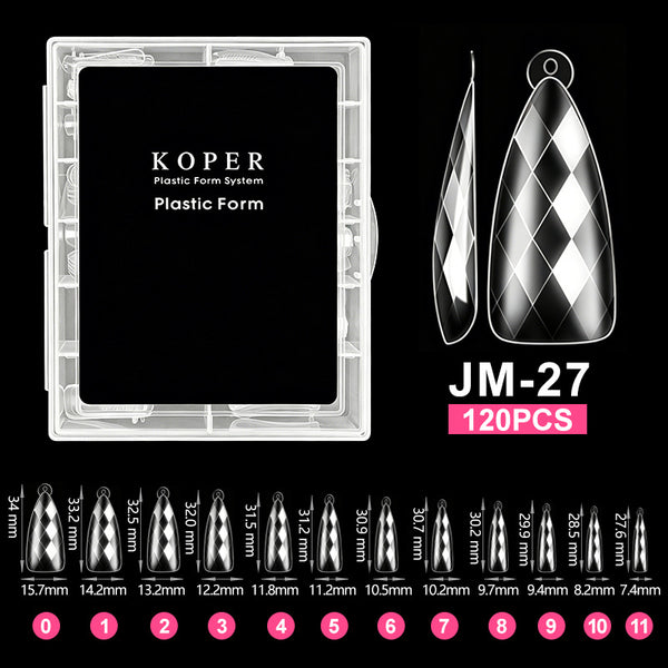 120 Pcs Press On Nails JM01