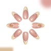 12 Sizes-24 Pcs Press On Nails C1601