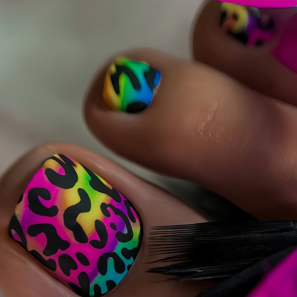 12 Sizes-24 Pcs Press On Nails Y609