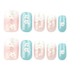 12 Sizes-24 Pcs Press On Nails JP3945