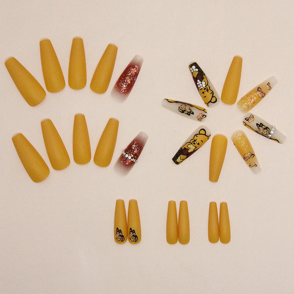12 Sizes-24 Pcs Press On Nails Z792