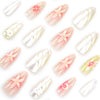 12 Sizes-24 Pcs Press On Nails JP3520