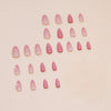 12 Sizes-24 Pcs Press On Nails Z854