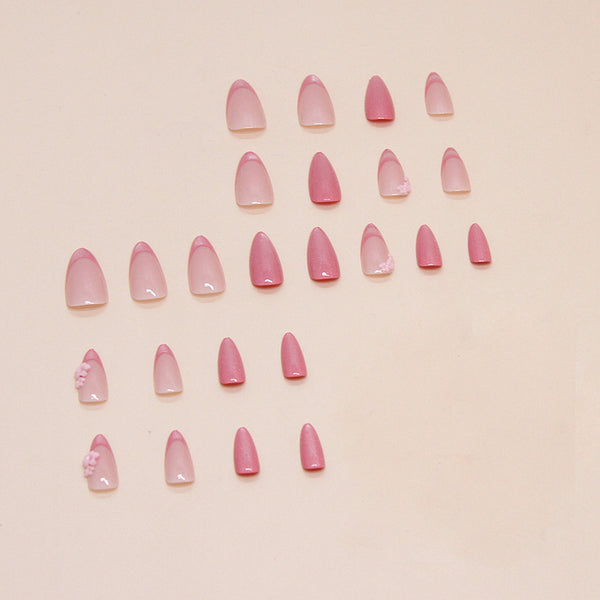12 Sizes-24 Pcs Press On Nails Z854