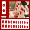12 Sizes-24 Pcs Press On Nails CF050