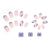 12 Sizes-24 Pcs Press On Nails W187