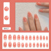 12 Sizes-24 PcsPress On Nails R957