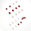 12 Sizes-24 Pcs Press On Nails JP1106