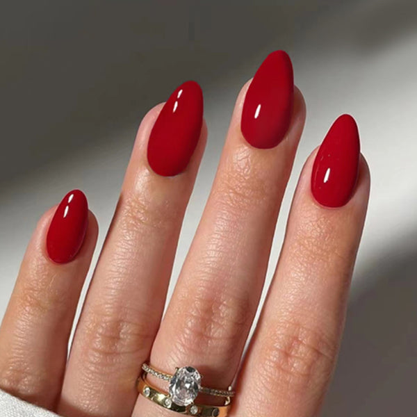 12 Sizes-24 Pcs Press On Nails W1634