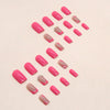 12 Sizes-24 Pcs Press On Nails Z709