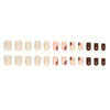 12 Sizes-24 Pcs Press On Nails W1632