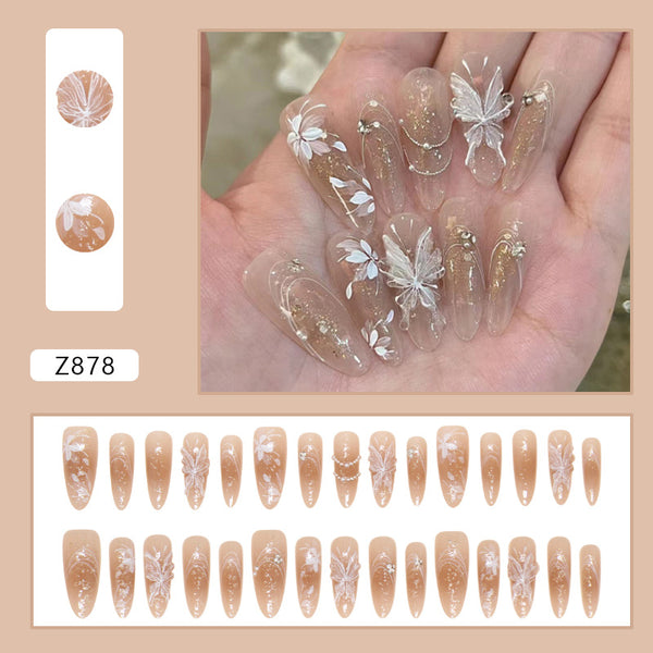 30 Pcs Press On Nails Z878