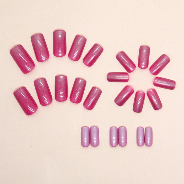 12 Sizes-24 Pcs Press On Nails W1311