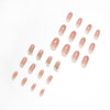 12 Sizes-24 Pcs Press On Nails JP1162