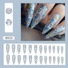 12 Sizes-24 Pcs Press On Nails W920