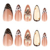 12 Sizes-24 Pcs Press On Nails JP4055