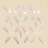 12 Sizes-24 Pcs Press On Nails Y870