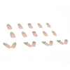 12 Sizes-24 Pcs Press On Nails Z207