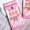 12 Sizes-24 Pcs Press On Nails JL0698