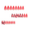 12 Sizes-24 Pcs Press On Nails JP3535