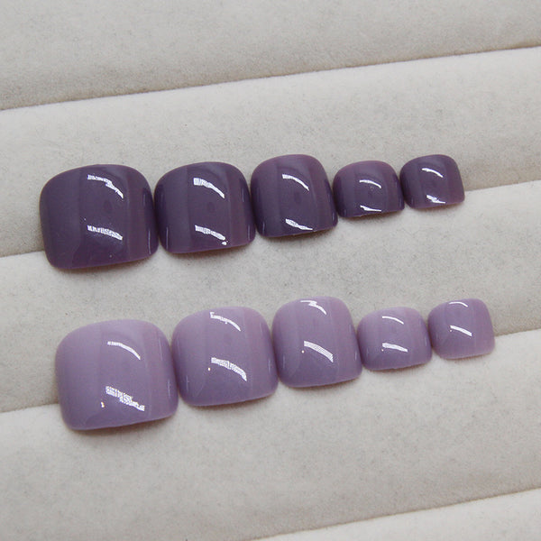 12 Sizes-24 Pcs Press On Nails F156