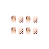 12 Sizes-24 Pcs Press On Nails R628