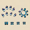 12 Sizes-24 Pcs Press On Nails Y274