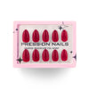 Glamhalo Premiere 30pcs Press On Nails – Eco-Friendly Perfect Fit - GD39