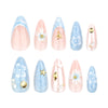 12 Sizes-24 Pcs Press On Nails JP3720