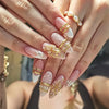 12 Sizes-24 Pcs Press On Nails FT-747