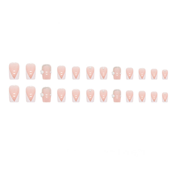 12 Sizes-24 Pcs Press On Nails Z476