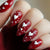 12 Sizes-24 Pcs Press On Nails Y1664