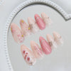 12 Sizes-24 Pcs Press On Nails Z1070