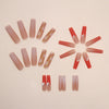 12 Sizes-24 Pcs Press On Nails G001