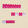 12 Sizes-24 Pcs Press On Nails Y1636