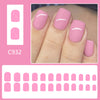 12 Sizes-24 Pcs Press On Nails C932