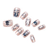 12 Sizes-24 Pcs Press On Nails SP136