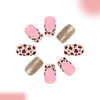 12 Sizes-24 Pcs Press On Nails C1188