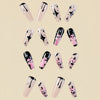 12 Sizes-24 Pcs Press On Nails Y135