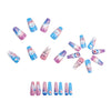 12 Sizes-24 Pcs Press On Nails Y1912