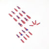 12 Sizes-24 Pcs Press On Nails JP1204