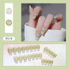 12 Sizes-24 Pcs Press On Nails R514
