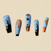 12 Sizes-24 Pcs Press On Nails Y170