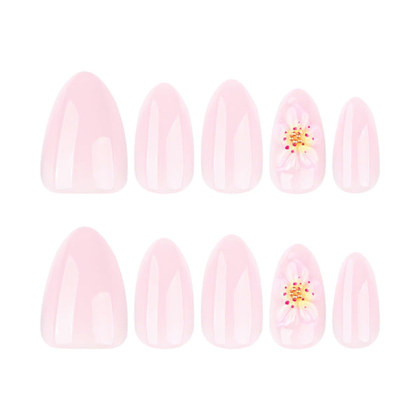 12 Sizes-24 Pcs Press On Nails JP4048