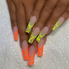 12 Sizes-24 Pcs Press On Nails W044
